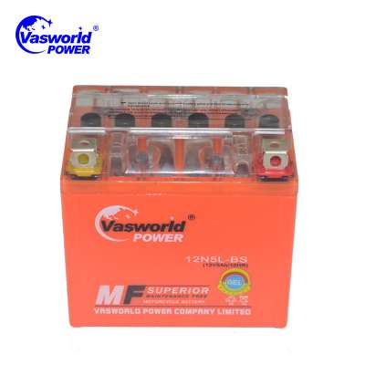 12v5ah 2 Year Warranty 350 CCA Motorcycle Battery 12n5-4b