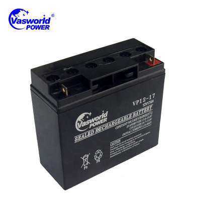 High quality battery 12v 17ah hot sale for africa market 12v lead acid battery